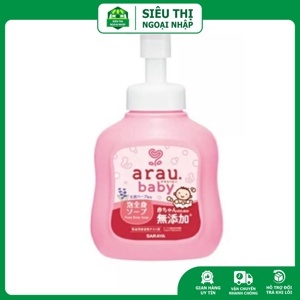 Dầu gội đầu tạo bọt Arau baby 450ml