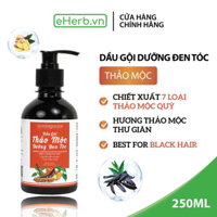 Dầu gội đầu thảo dược thiên nhiên, làm đen tóc hương thảo mộc, thư giãn dưỡng sinh chuẩn spa MILAGANICS 250ml (bộ)