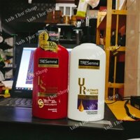 Dầu gội đầu Tresemme KERATIN SMOOTH màu đỏ 💖 cặp dầu gội xả thái lan 450ml, 5 trong 1 suôn mượt vào nếp
