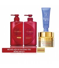 Dầu gội + dầu xả dưỡng tóc bóng mượt và mặt nạ ủ tóc cao cấp 180g (Tặng sữa rửa mặt tạo bọt 50g)