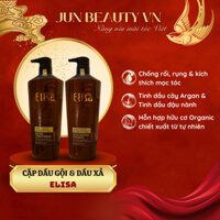 Dầu Gội & Dầu Xả ELISA Collagen & Argan Oil - Dưỡng ẩm, Phục hồi hư tổn, Chăm sóc tóc chuyên sâu