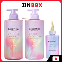 Dầu gội dầu xả giúp tóc ẩm bóng mượt Kao Essential Premium Moisture Barrier Conditioner Glow & Moist