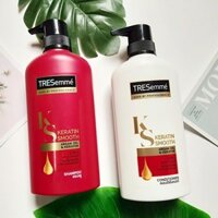 Dầu Gội, Dầu Xả hàng Thái TRESEMME Keratin Smooth Dưỡng tóc khô xơ rối Công thức chuẩn salon 450ml