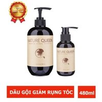 Dầu gội, Dầu xả Nature Queen 100ml - 480ml - Sao Thái Dương [cam kết chính hãng]