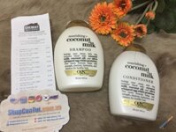Dầu gội, Dầu xả OGX Coconut Milk  380ml