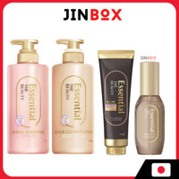 Dầu gội dầu xả phục hồi tóc hư tổn Kao Essential The Beauty Repair - Ship từ Nhật Bản
