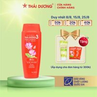 Dầu Gội - Dầu Xả Thái Dương 3 Hương Hoa Sen dung tích 200ml - Sao Thái Dương - dầu gội