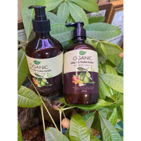 Dầu Gội - Dầu Xả Thảo Dược Kích Thích Mọc Tóc, Làm Sạch Gàu, Ngừa Nấm Đầu OGANIC HKN 500ml