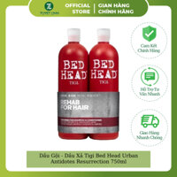 Dầu Gội - Dầu Xả Tigi Bed Head Urban Antidotes Resurrection 750ml
