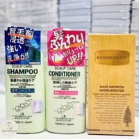 DẦU GỘI | DẦU XẢ | TINH CHẤT MỌC TÓC KAMINOMOTO NHẬT BẢN