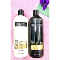 DẦU GỘI DÂU XẢ TÓC TRESEMME MỸ M MOISTURE RICH SHAMPOO PHỤC HỒI TÓC HƯ TỔN KHÔ CHET NGỌN 828ml