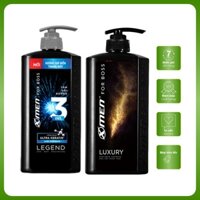 Dầu gội đầu xmen for boss hương nước hoa chai 650g