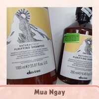 DẦU GỘI DAVINES GIẢM GẦU PURIFYING 1000ML - Salon Tuấn Tây