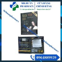 Dầu gội đen tóc thảo dược Black Hair (Hộp 5 gói x 30ml) của Hàn – Không gây hư tổn cho tóc, không gây độc hại