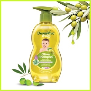 Dầu gội DermoViva Baby chiết xuất ô liu 200ml