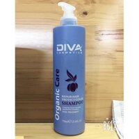 Dầu Gội Diva  Xanh Organic Care Shampoo Thơm Mượt