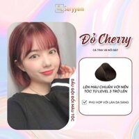Dầu gội đổi màu tóc Đỏ Cherry - Dầu gội Sinhair - Gội là đổi màu SinHair