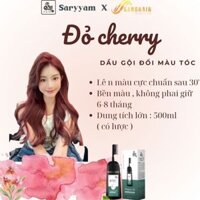 Dầu gội đổi màu tóc sinhair đỏ cherry gội là đổi màu | Sanghair