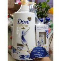 Dầu gội Dove phục hồi hư tổn chai 650g (khuyến mãi chai kem xả Dove 50g)