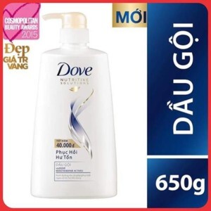 Dầu gội Dove phục hồi tóc hư tổn 650g