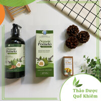 Dầu gội dược liệu, bộ sản phẩm DẦU GỘI ORGANIC POMELO giúp chăm sóc tóc và phục hồi tóc gãy rụng - HABY