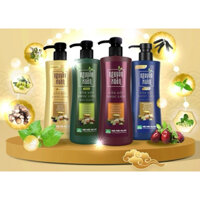 DẦU GỘI DƯỢC LIỆU NGUYÊN XUÂN 350ML XANH/ ĐỎ/ VÀNG/ HƯƠNG BƯỞI