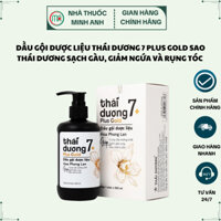 Dầu gội dược liệu Thái Dương 7 Plus Gold Sao Thái Dương sạch gàu, giảm ngứa và rụng tóc (250ml)
