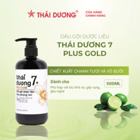 Dầu gội dược liệu Thái Dương 7 plus Gold Hoa Phong Lan 250ml,480ml - Sao Thái Dương - Chai 250ml