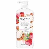 Dầu gội dưỡng ẩm chiết xuất từ dâu & dừa Pantene Essential Botanicals Strawberry and Coconut Milk Shampoo 38.2Oz 1.13l