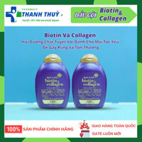 Dầu Gội Dưỡng Dày Tóc OGX Thick & Full + Biotin & Collagen Shampoo 385ml, Nhập Khẩu Chính Hãng Công Ty