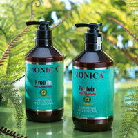 Dầu Gội Dưỡng Sinh Monica Plus Protein Phục Hồi Xả Siêu Mượt Lưu Hương 800ml Chính Hãng Mei Cosmetic