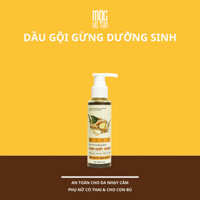 Dầu gội dưỡng sinh tinh chất Gừng lành tính, dầu gội gừng tươi tự nhiên size mini 100ml - thủ công tại Việt Nam