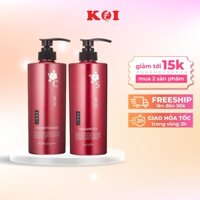 Dầu gội dưỡng tóc óng mượt chiết xuất hoa trà Kumano Camellia Oil không Silicone 600ml