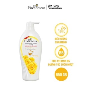 Dầu gội dưỡng tóc siêu mượt Enchanteur Charming 650g