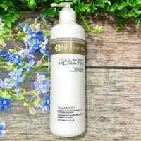 Dầu gội  Edocean Collagen Keratin siêu mượt, ngăn rụng cho tóc khô hư tổn  500ml..