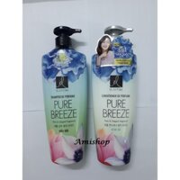 Dầu gội ELASTINE PURE BREEZE 600ml hương linh lan