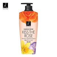 Dầu Gội Elastine Shampoo De Perfume Kiss The Rose (600ml)