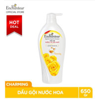 Dầu gội Enchanteur Charming 650g tặng Túi Sữa tắm Enchanteur 200ml