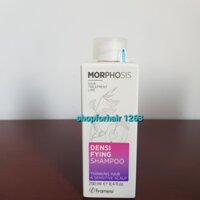 Dầu gội Framesi Morphosis Densifying ngăn rụng và kích thích mọc tóc ( Dành da đầu nhạy cảm) 250ml