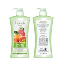 Dầu gội Fresh bưởi dưỡng tóc hư tổn giảm rụng tóc 650g