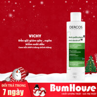 Dầu gội giảm gàu cho da đầu dầu, giảm ngứa Vichy Dercos Anti Dandruff 200ml