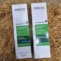 Dầu gội giảm gàu Dercos VICHY Anti-Dandruff Sensitive Advanced Action Shampoo 200ml