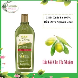 Dầu gội giữ màu tóc nhuộm Dalan d'Olive Olive Oil Color Protection Shampoo 400ml