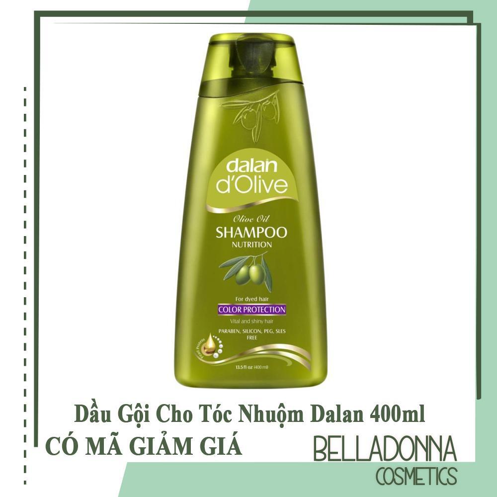 Dầu gội giữ màu tóc nhuộm Dalan d'Olive Olive Oil Color Protection Shampoo 400ml