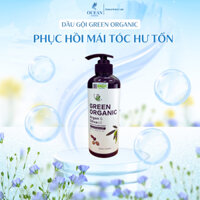 Dầu Gội GREEN ORGANIC 1000ML Argan & Olive oil phục hồi tóc hư tổn, làm mềm mượt và bóng khỏe [Hàng Chính hãng]