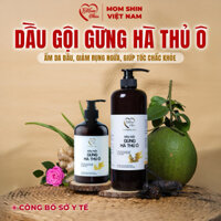Dầu gội gừng hà thủ ô Mom Shin 500ml | Vũ Phương Thảo Mom Shin | Shop Mẹ Thảo | Ở Cữ Mẹ Shin