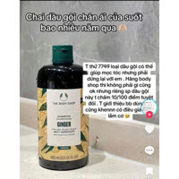 DẦU GỘI GỪNG THE BODY SHOP GINGER CHAI 400ml