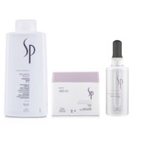 Dầu gội + Hấp dầu + Tinh chất chống rụng tóc , cân bằng độ ẩm da đầu Wella Sp Balance Scalp 1000ml