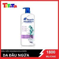 Dầu Gội Head &amp; Shoulder Da Đầu Ngứa Chai 1.8L