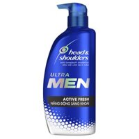 Dầu Gội HEAD &amp; SHOULDERS Ultra Men Năng Động Sảng Khoái Chai 650ml